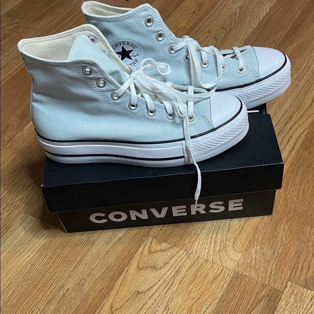 Converse High-Tops blue Accents